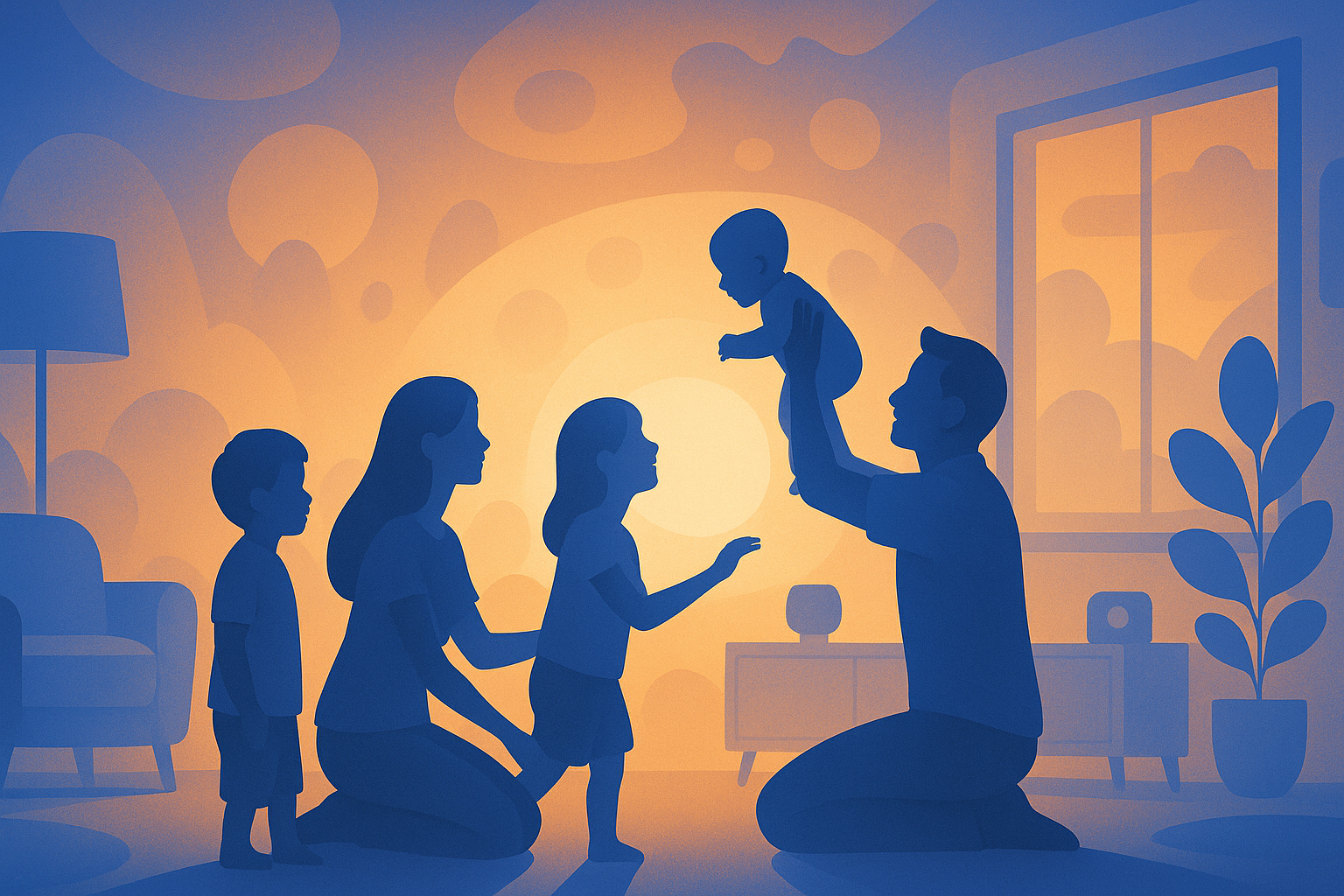 Modern family lifestyle hero banner for VAOR